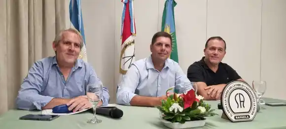 Leonardo Alassia fue reelegido presidente de la Sociedad Rural de Rafaela por dos años