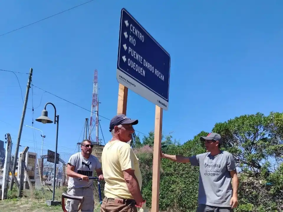 Nuevos carteles. De orientación turística