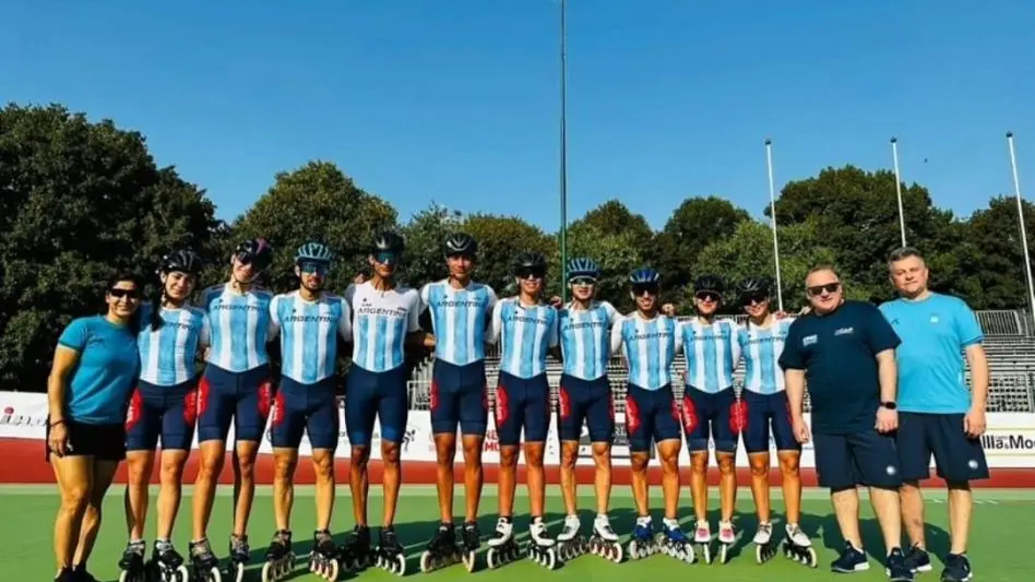 Destacable participación de los marplatenses en el Mundial de Patín Carrera