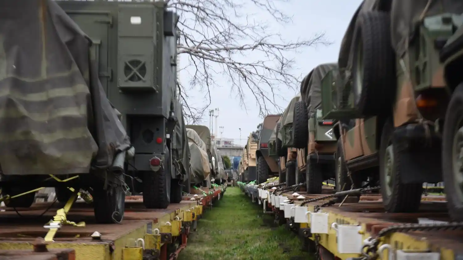 tanques guerra traslado chaco ejército