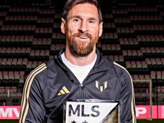 Messi, MVP de la MLS 2025.Foto:X de MLS