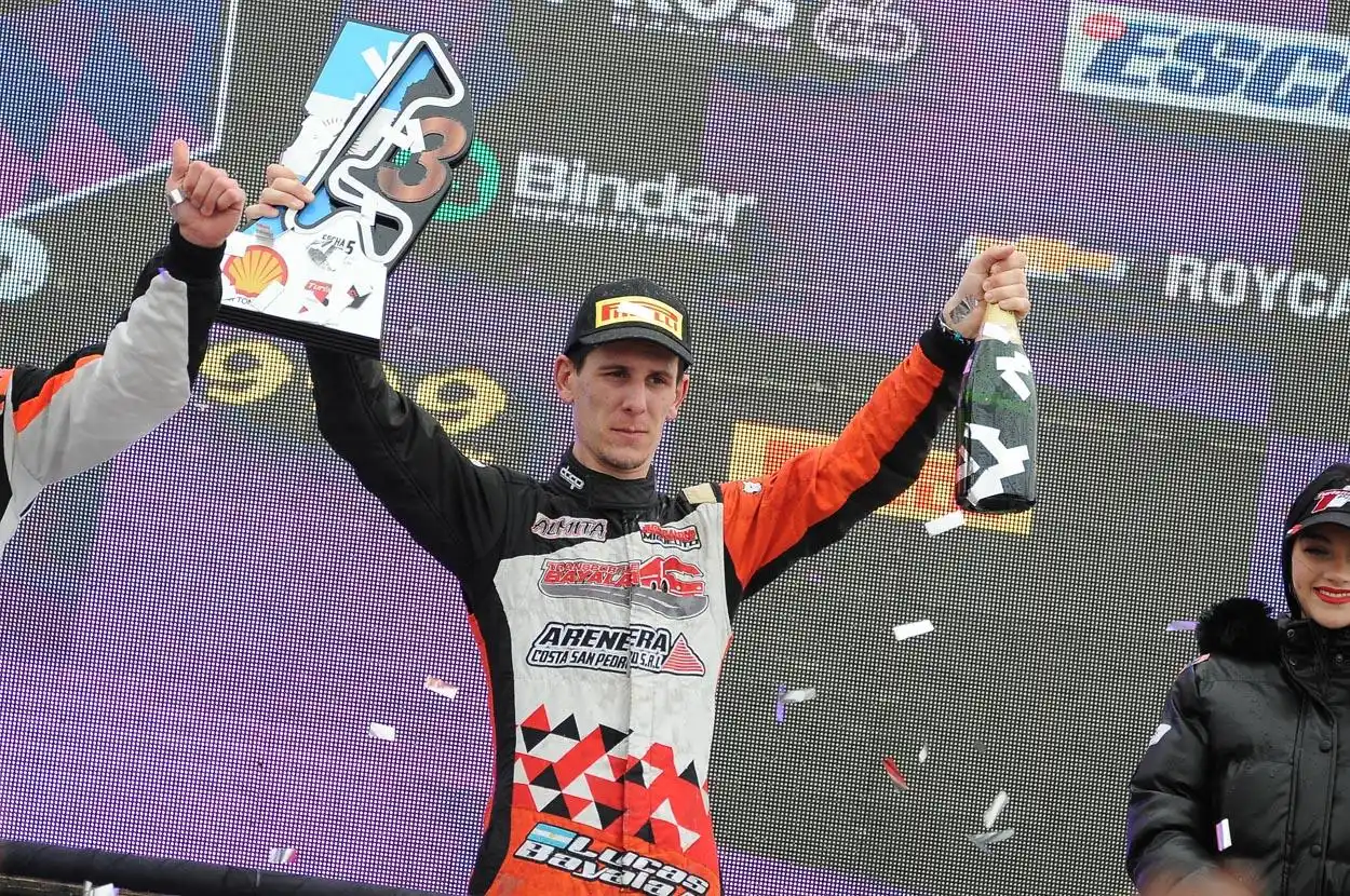 Bayala, acostumbrado al podio.