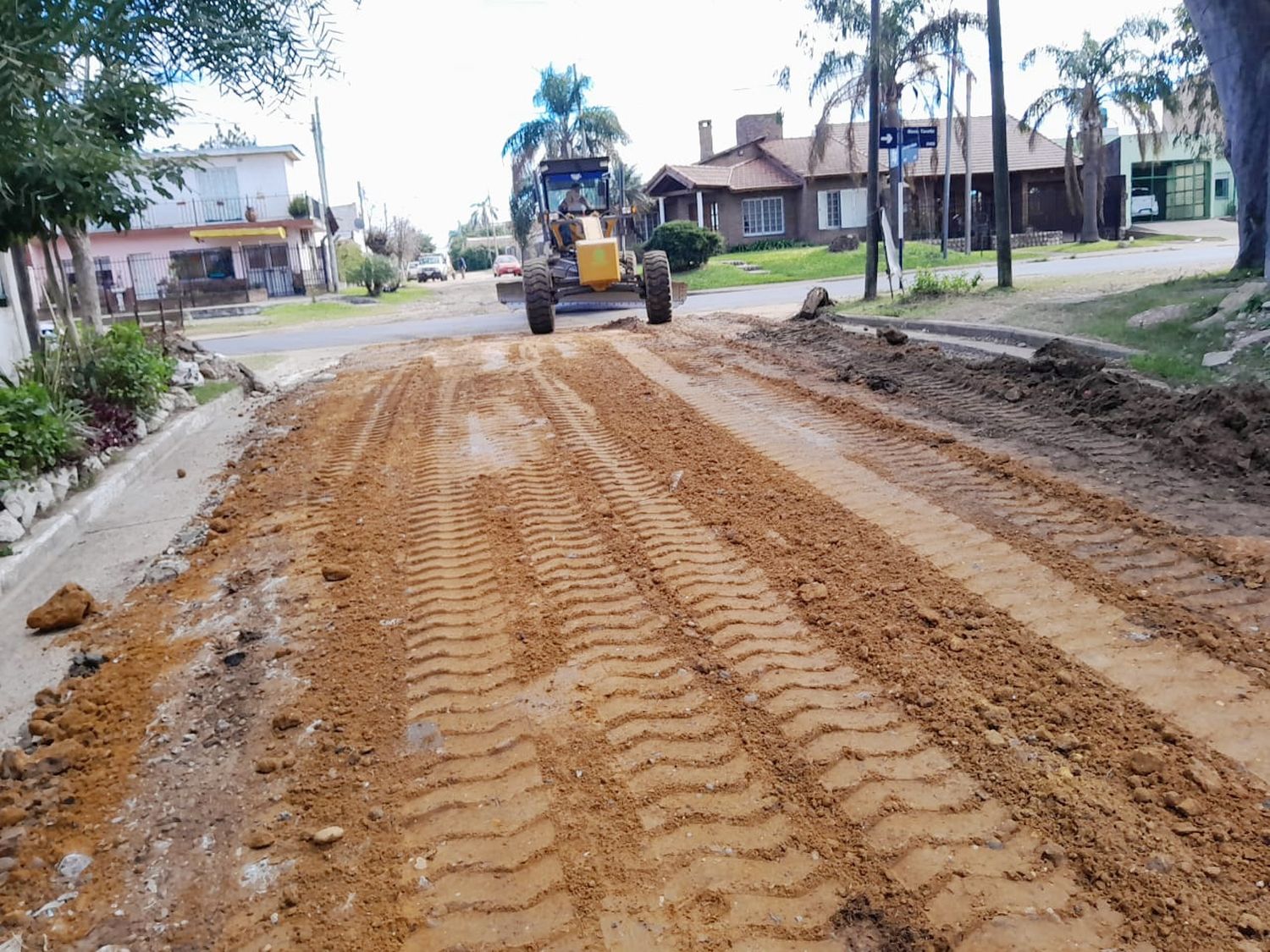 Programa de arreglo y bacheo de calles