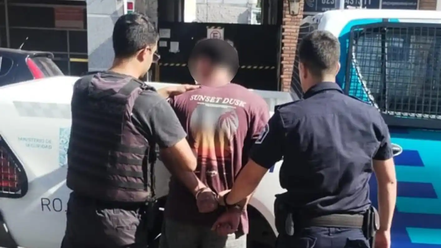 El sujeto fue aprehendido en una vivienda del centro de Pilar.