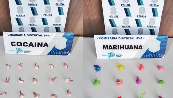 Mar del Plata: un hombre quedó detenido por llevar cocaína y marihuana envuelta en bombuchas