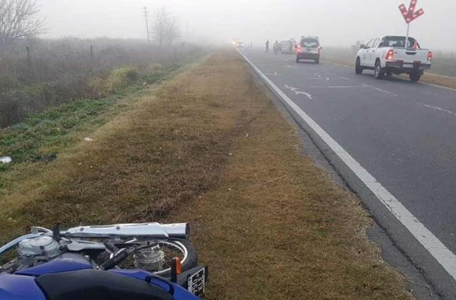 Choque y muerte en la ruta 33: a un kilómetro de distancia de la tragedia de Monticas