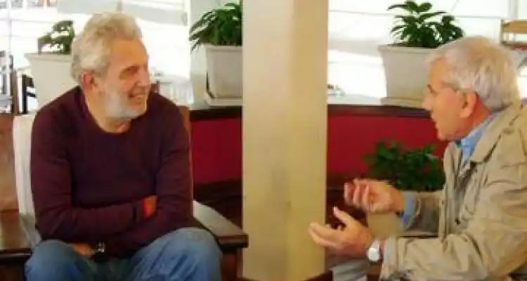Fernando y Lalo en el Náutico