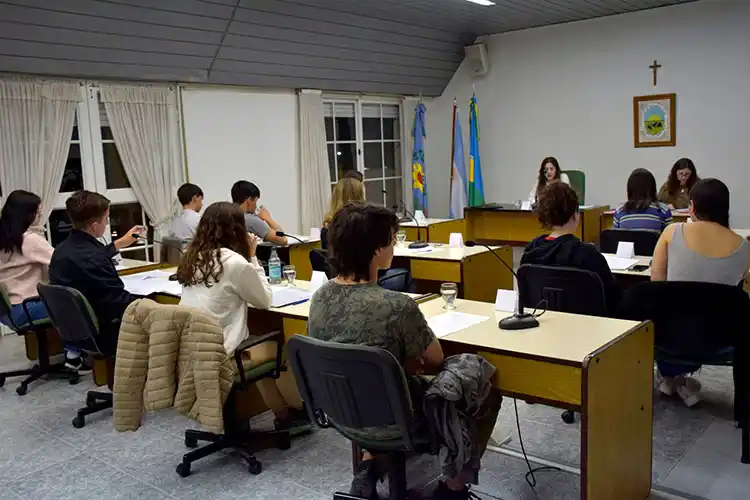Tras dos años, volvió a sesionar el Concejo Deliberante Estudiantil