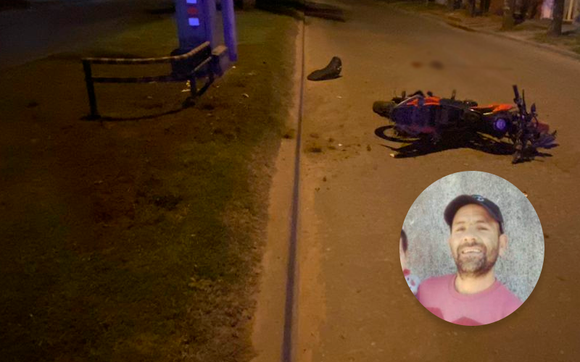 Motociclista accidentado: le retiraron la sedación en Mercedes y esperan que despierte
