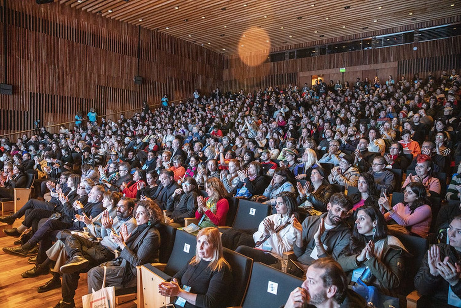 La apertura del evento se llevó a cabo en la Sala Argentina del Centro Cultural Kirchner.