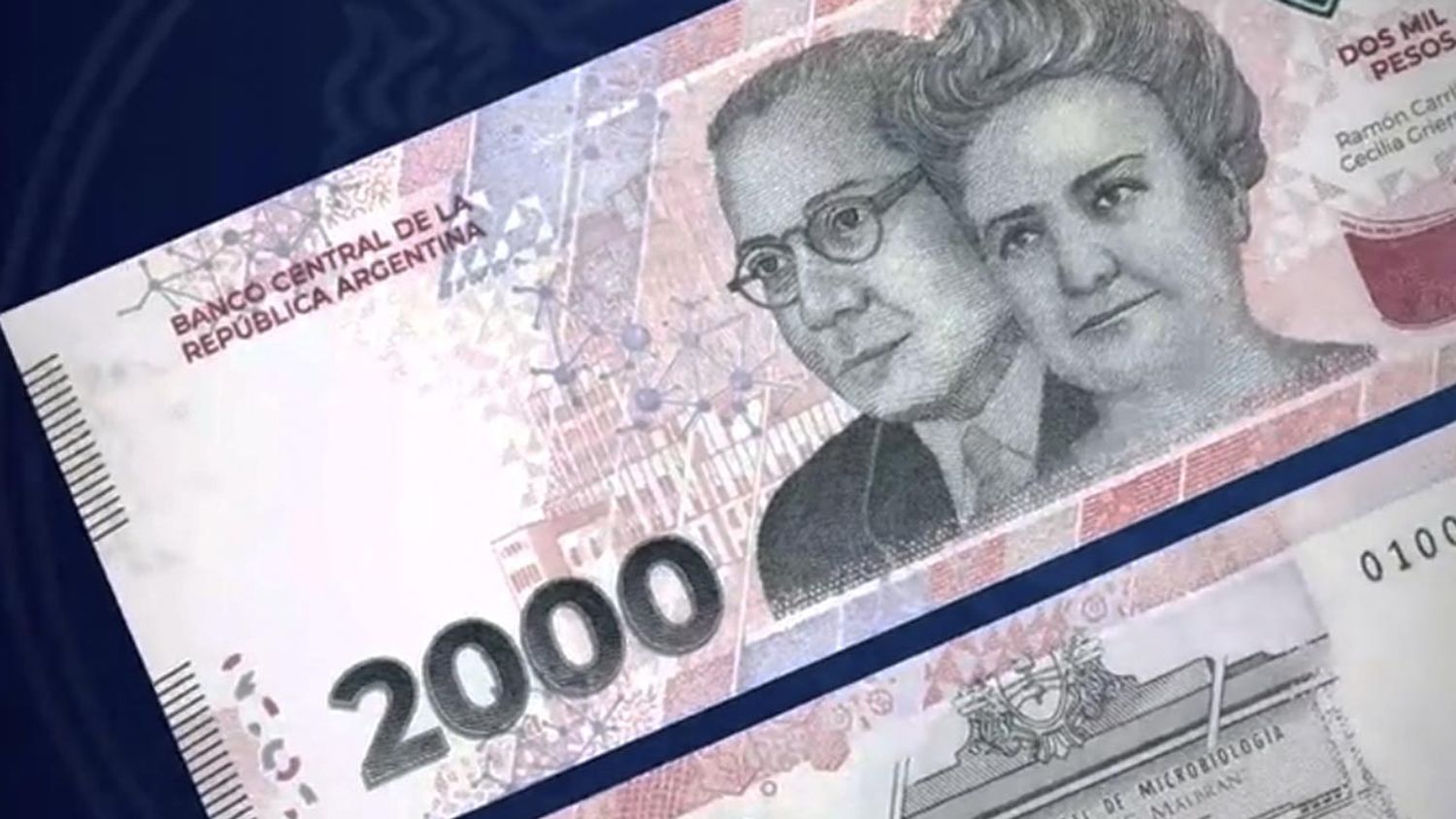 Desde esta semana comienza a circular el nuevo billete de $ 2000