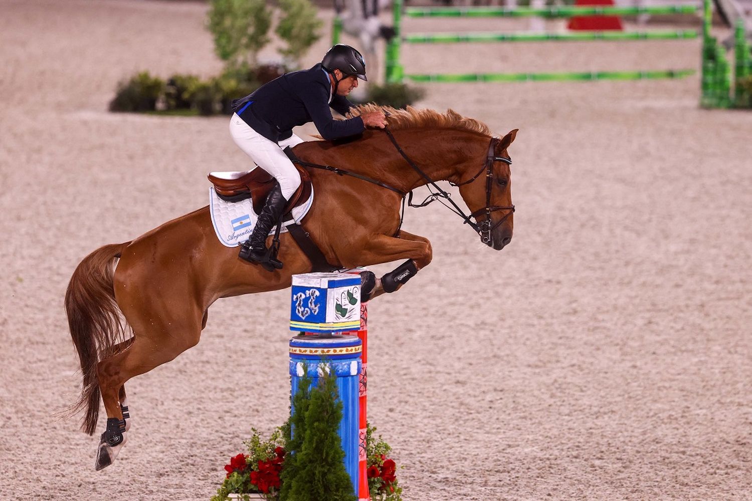 Equitación: Argentina clasificó a la final en la competencia de salto por equipos