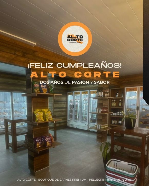 Alto Corte cumplió 2 años y lo festeja con asado
