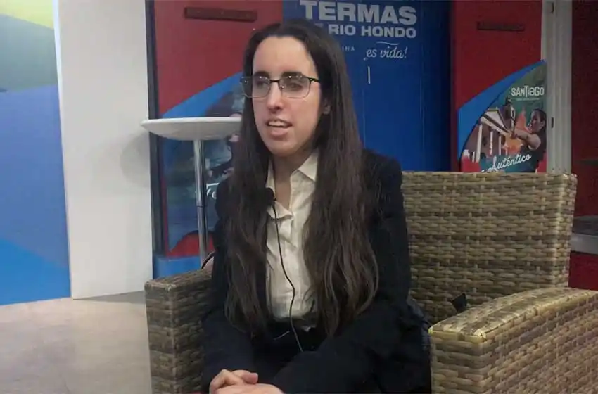 Corina, la psicóloga no vidente que cumplió su sueño en Mar del Plata
