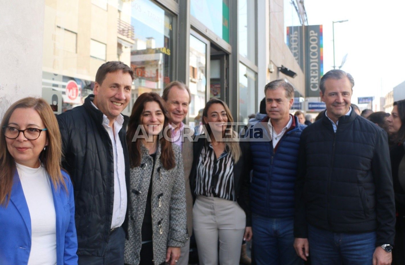 Bordet, Bahl y los Piaggio intensificaron la campaña en Gualeguaychú a 10 días de las PASO