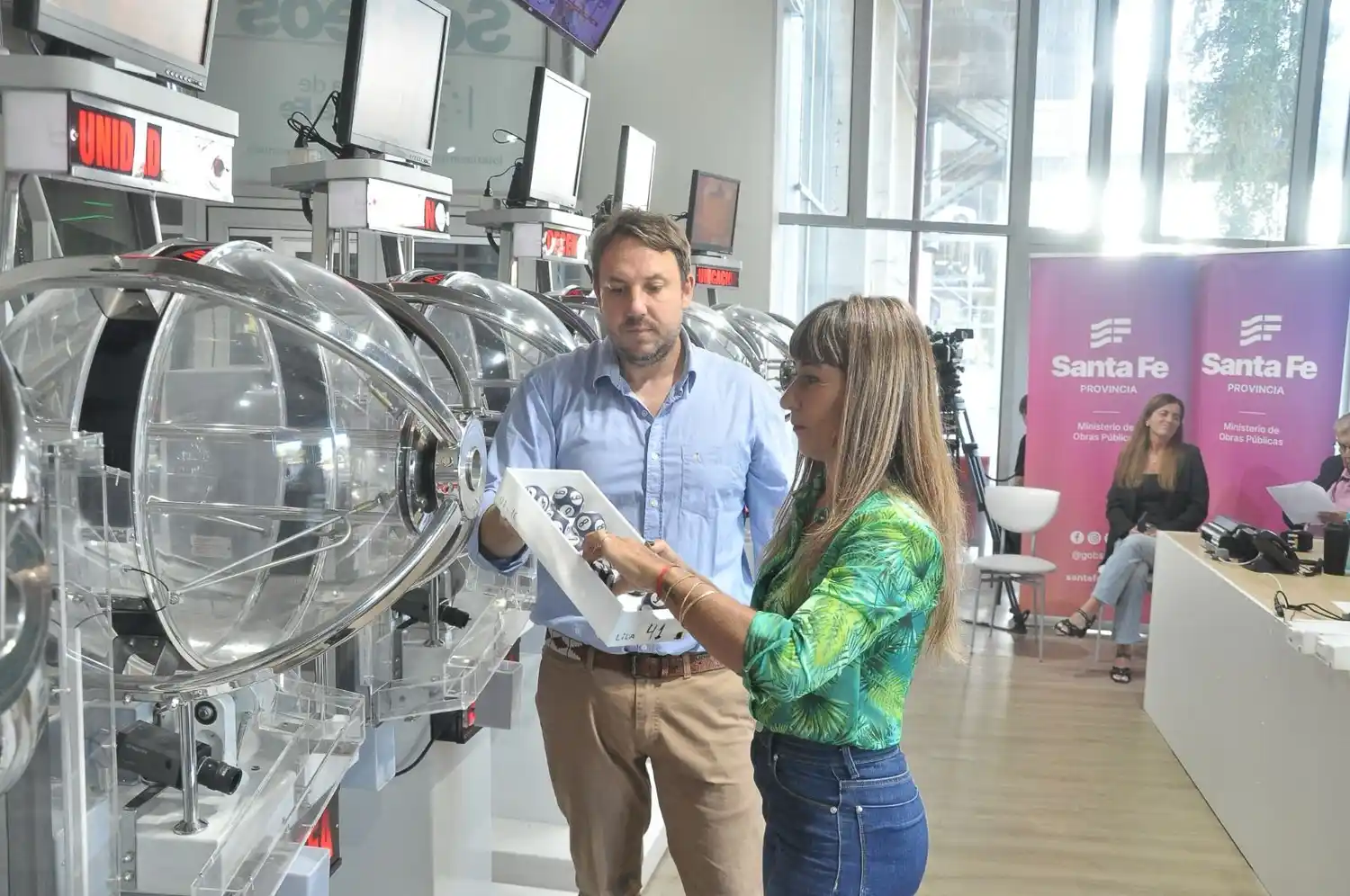 El sorteo se realizó este martes en Lotería de Santa Fe.