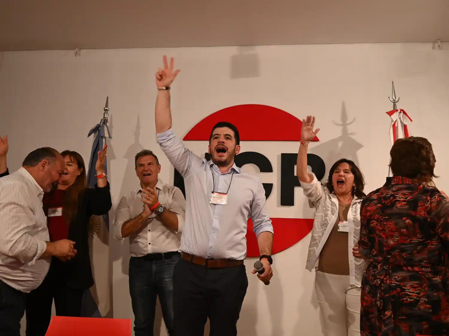 El intendente venadense se convirtió en el dirigente más joven en ocupar el cargo en la historia del radicalismo.