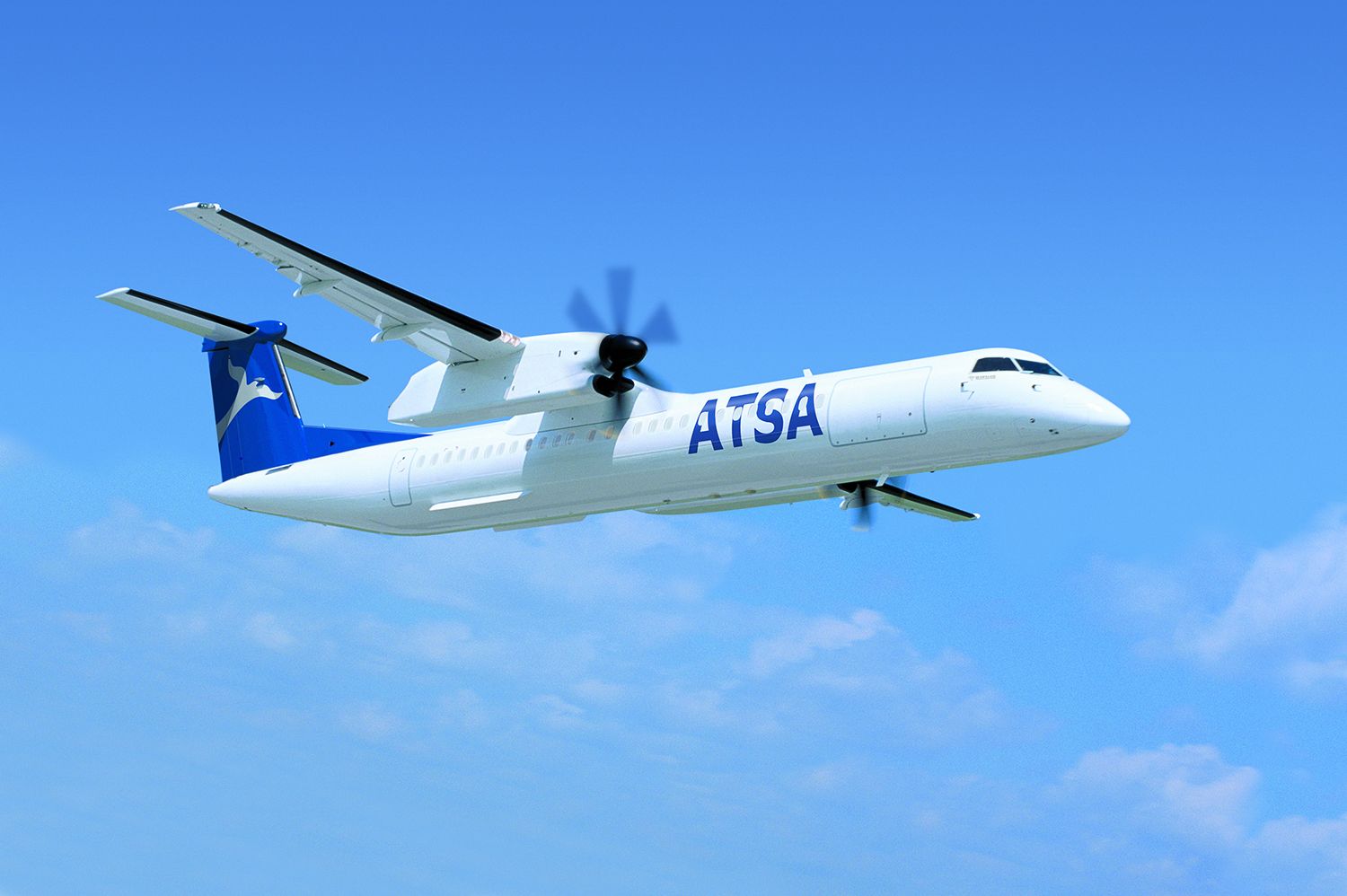 ATSA Airlines será la primera aerolínea de Sudamérica en operar un Dash 8-400 convertido a carguero