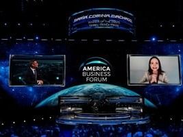 María Corina Machado llamó desde Miami a mantener la lucha por la libertad en Venezuela. Credito: REUTERS