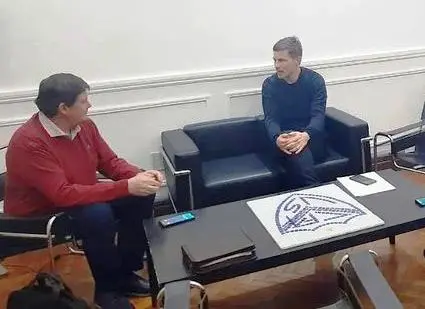 Gestiones en La Plata ante ABSA y el Ministerio de Producción