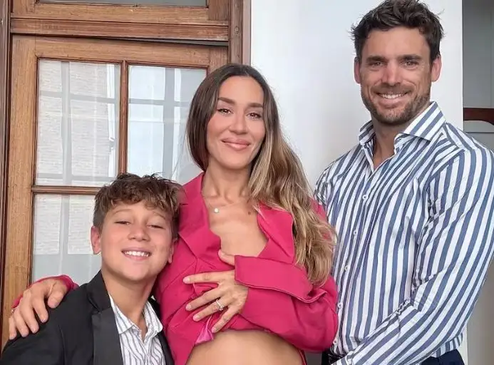 Jimena Barón, Matías Palleiro y Momo