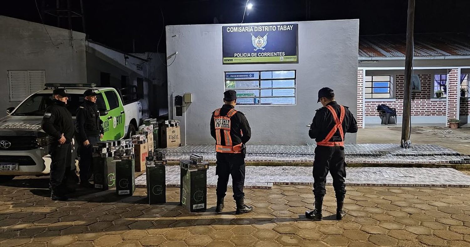 La madre de los menores fue aprehendida en Tabay, Corrientes.