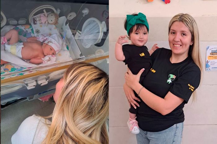 Xiomara Bordón - docente de 7° en la Escuela Primaria N° 713 "Paul Harris"	La seño de Rafaela que emocionó a todos: anunció su embarazo en el aula y la reacción fue viral - 2