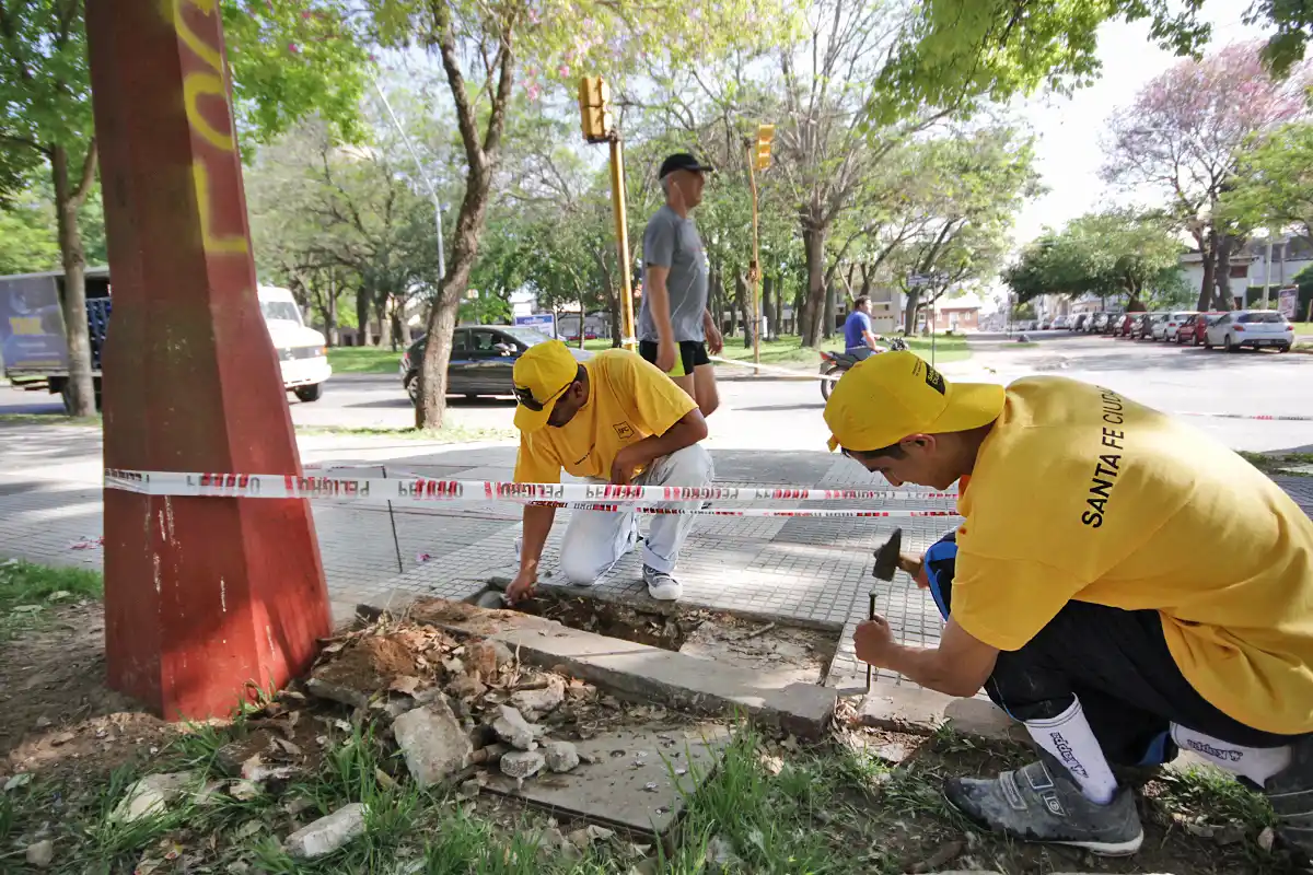 El Municipio interviene en forma integral el Parque Sur