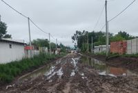 Cabral, entre Piccirilli y Navarro, intransitable