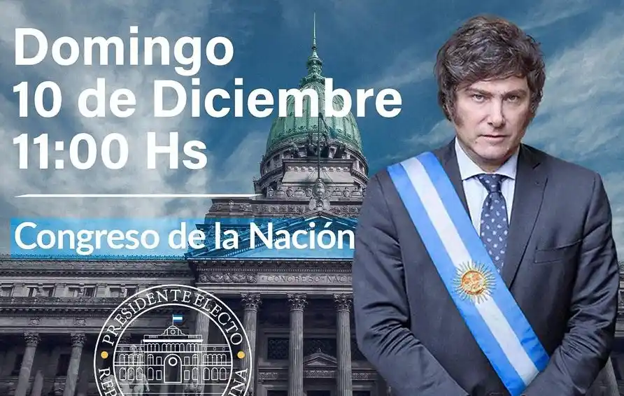 Milei convocó a «las fuerzas del cielo» a asistir a su asunción en el Congreso
