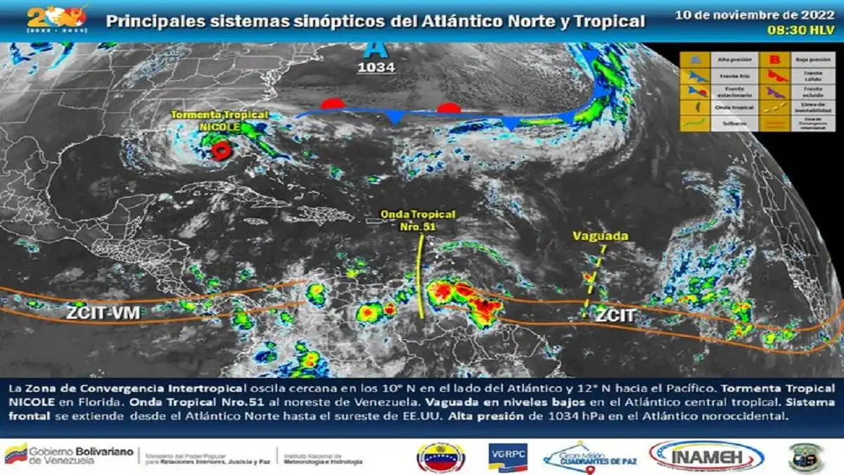 LLUVIAS SEGUIRÁN AFECTANDO  gran parte del país: habrá chaparrones en 10 estados