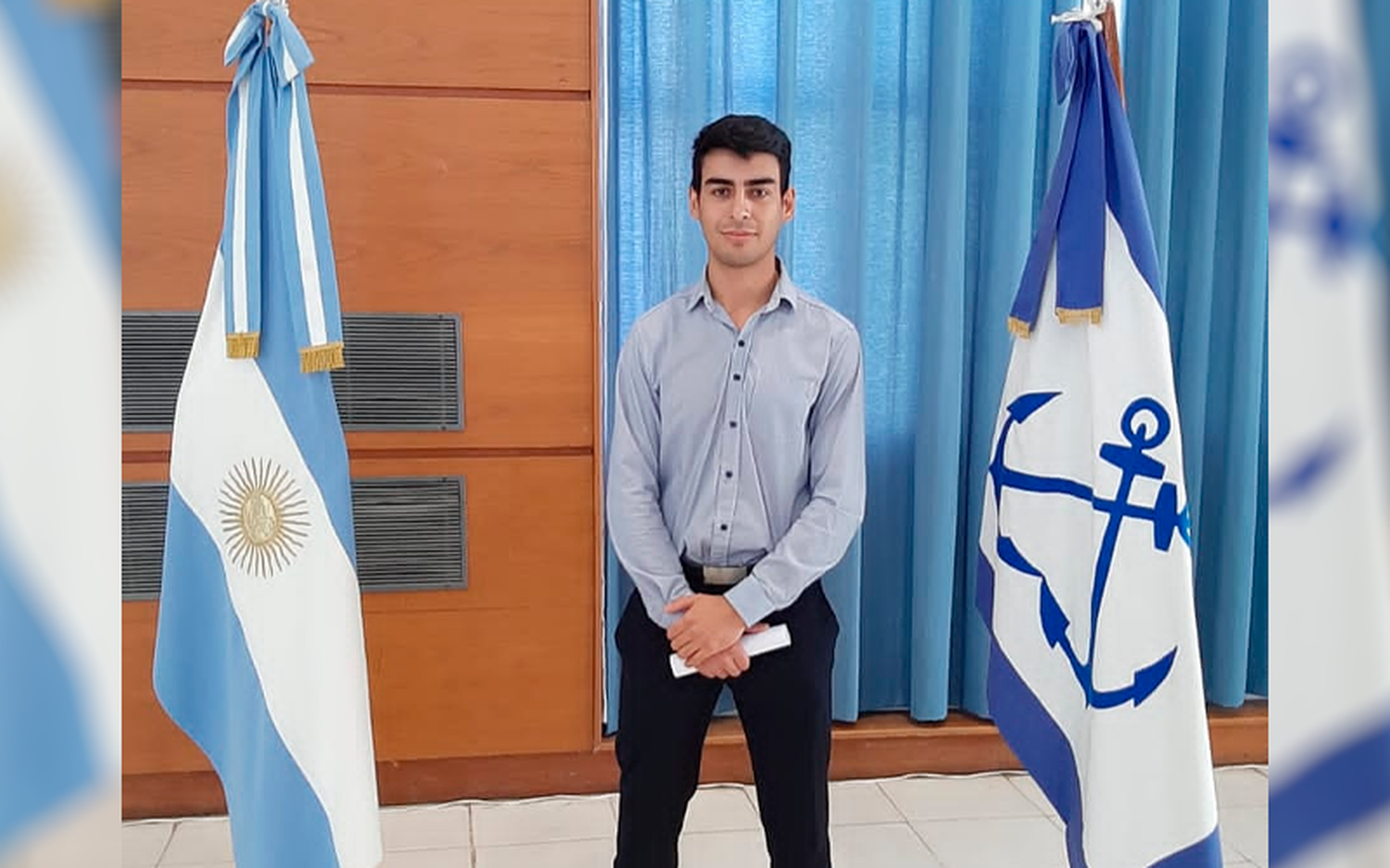 ¡Sebastián Ríos es marinero!