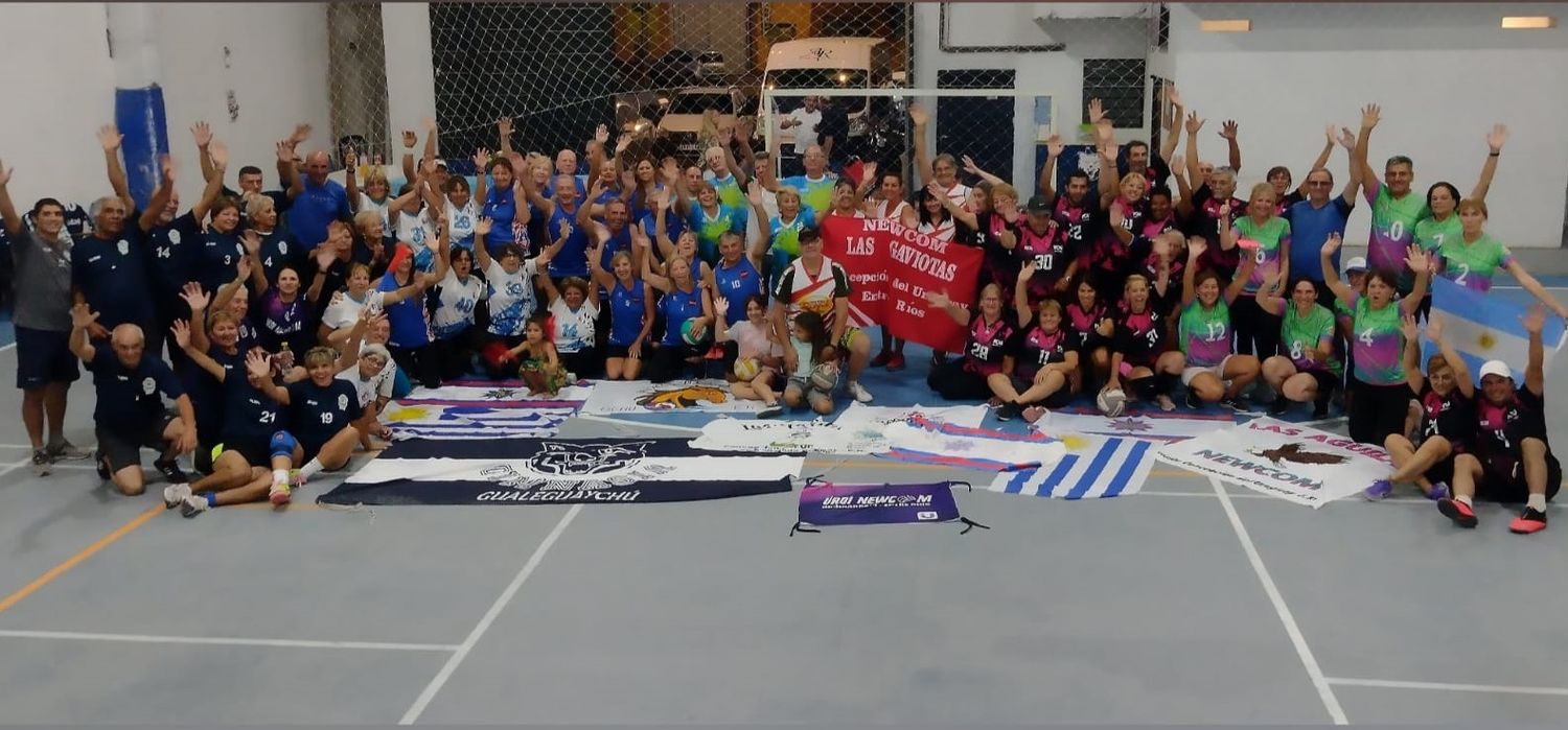 Se realizó un encuentro internacional en las instalaciones del Club Gimnasia