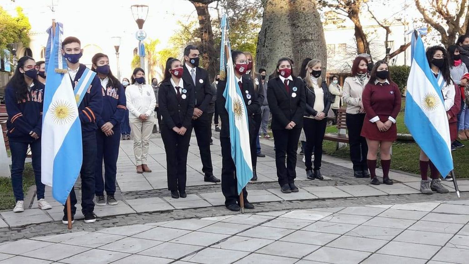 Acto en conmemoración del 205° aniversario de la Declaración de la Independencia Argentina