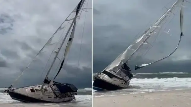 Apareció un “barco fantasma”: muchos quedaron extrañados, pero el misterio quedó develado