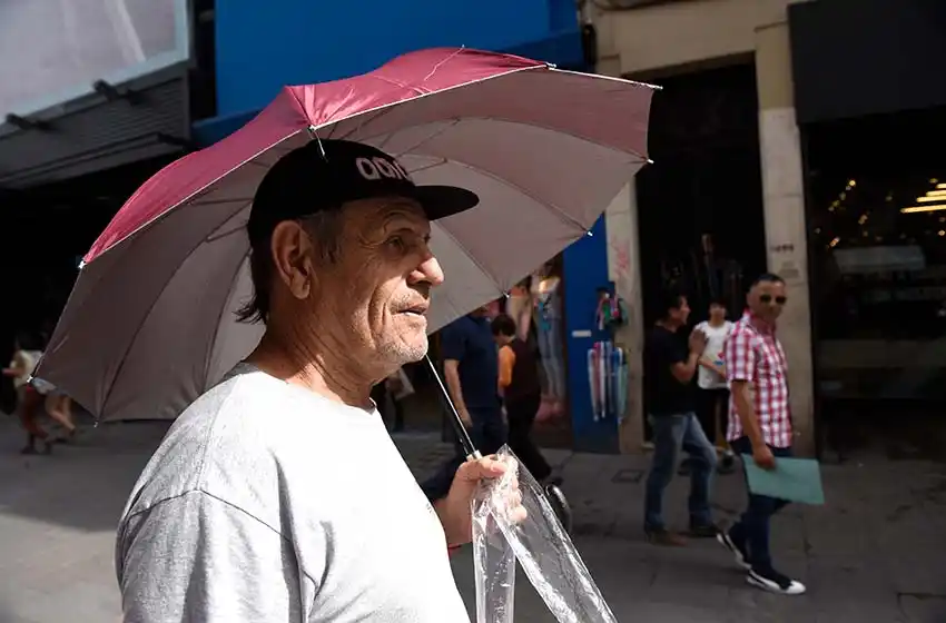 El meteorólogo de los paraguas