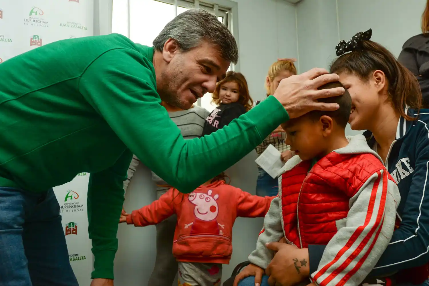 Zabaleta anunció importante baja en la tasa de mortalidad infantil en Hurlingham