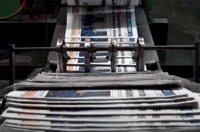 Por el día del canillita hoy no hubo edición impresa