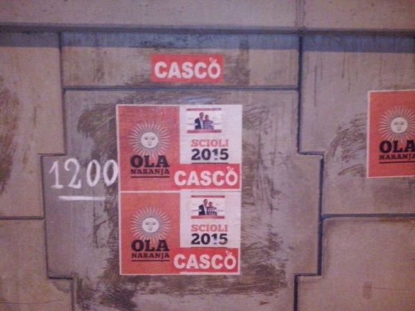 "La ola naranaja" de Scioli inundó Chaco, antes de la llegada de Cristina