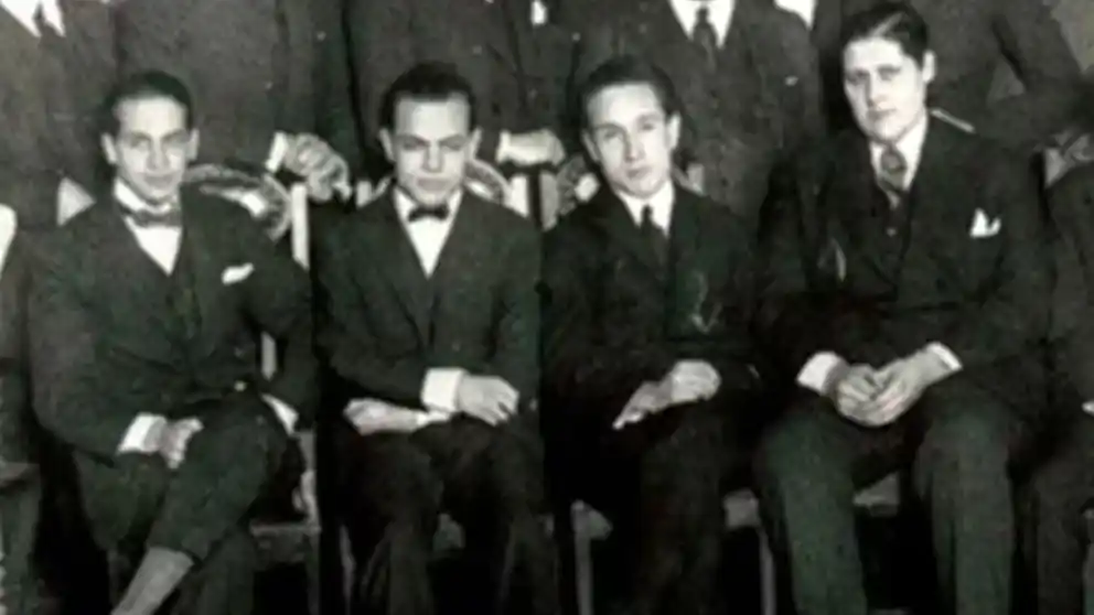 Los precursores de la radio: Luis Romero Carranza, César Guerrico, Miguel Mujica y Enrique Susini