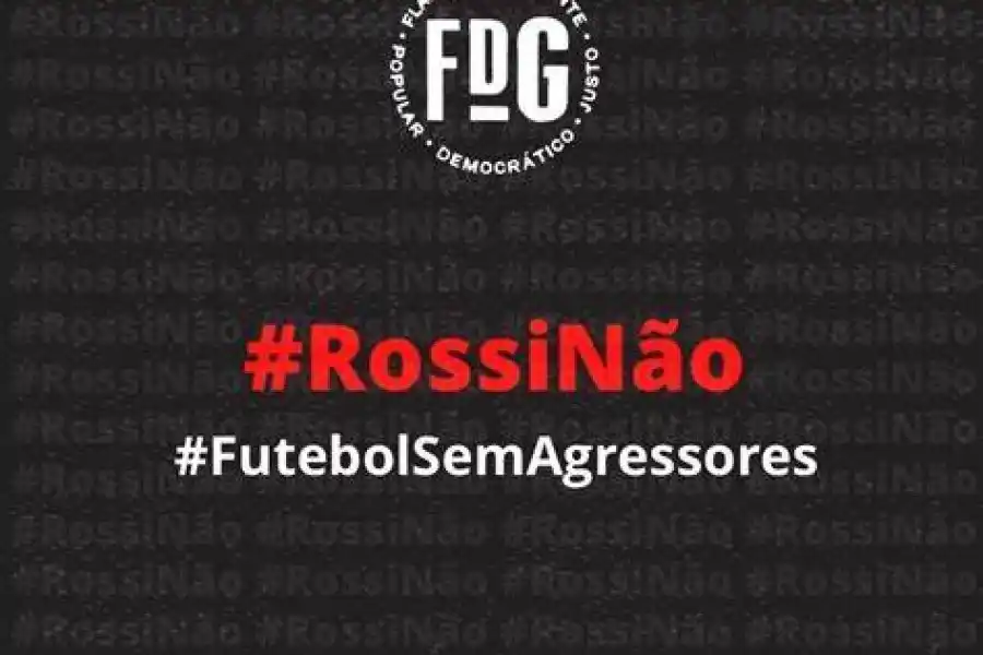 Hinchas de Flamengo repudian la llegada de Rossi por violencia de género