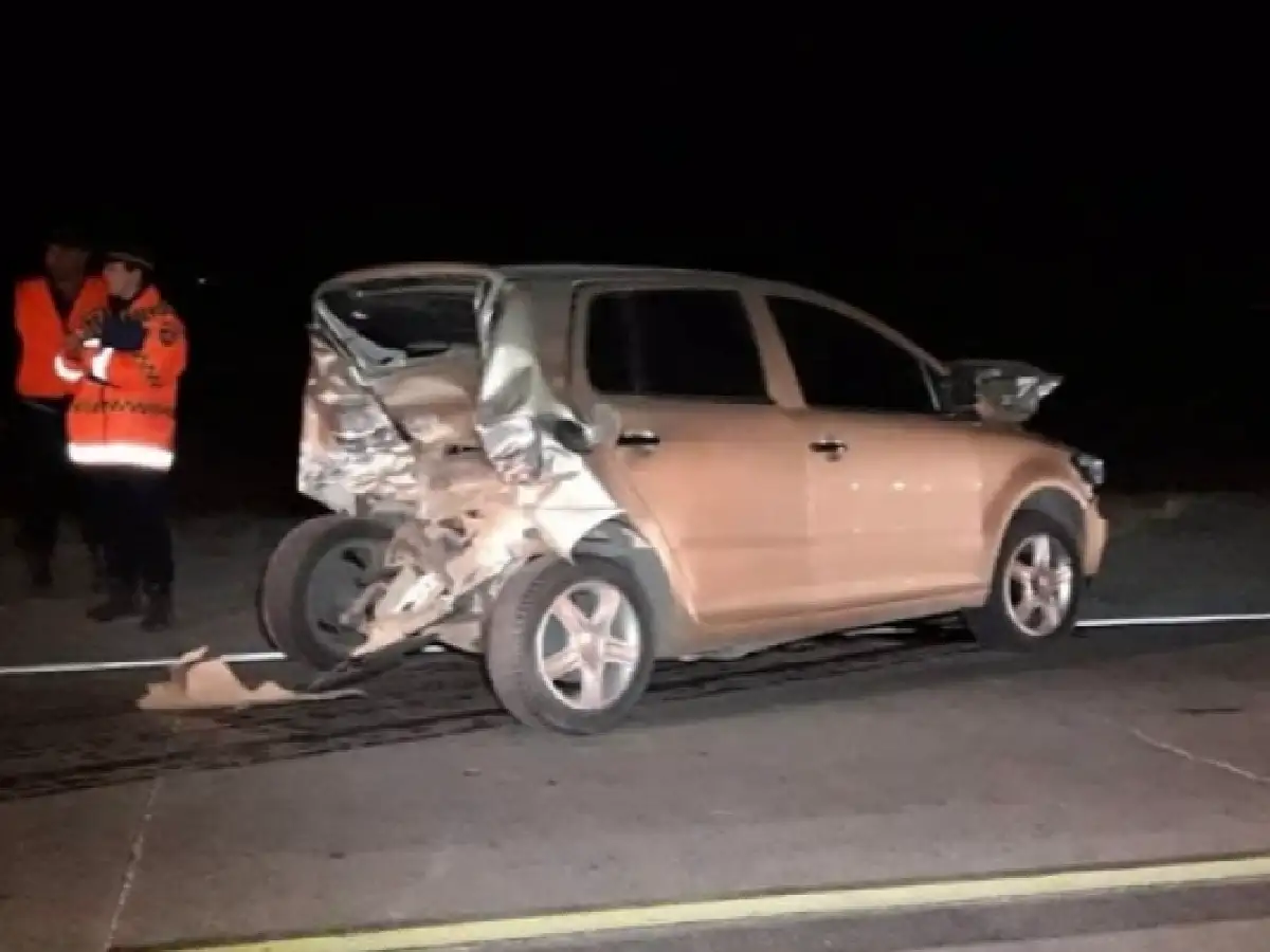 Triple choque en ruta 1: madre e hija sufrieron lesiones de gravedad