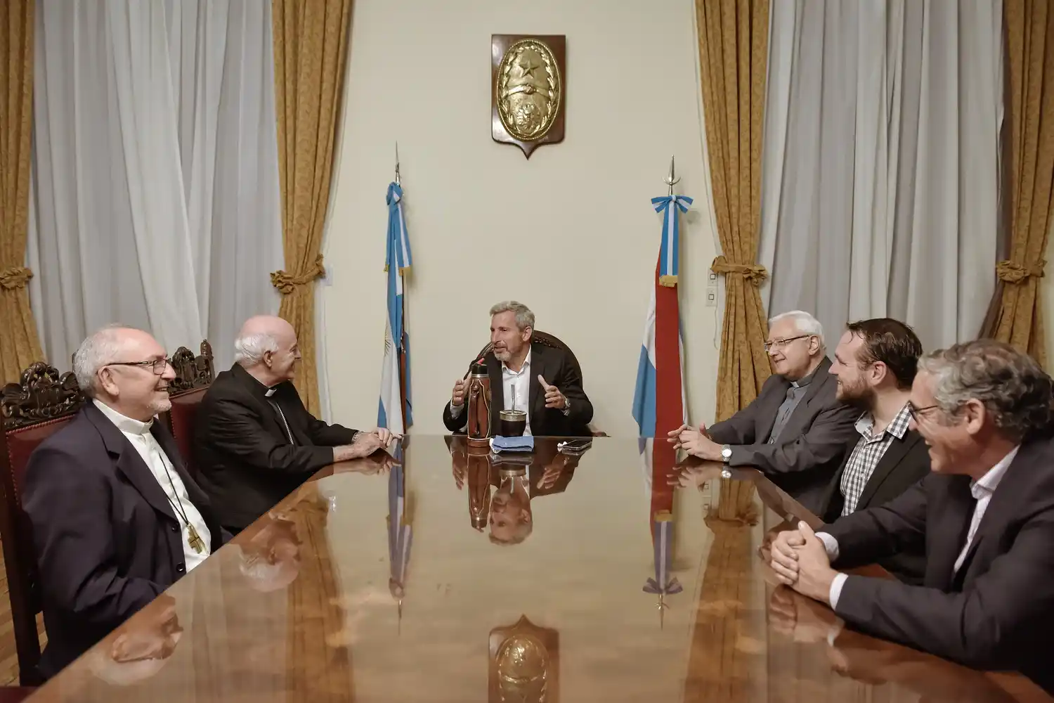 Frigerio destacó el trabajo social y espiritual de la Iglesia en los sectores vulnerables