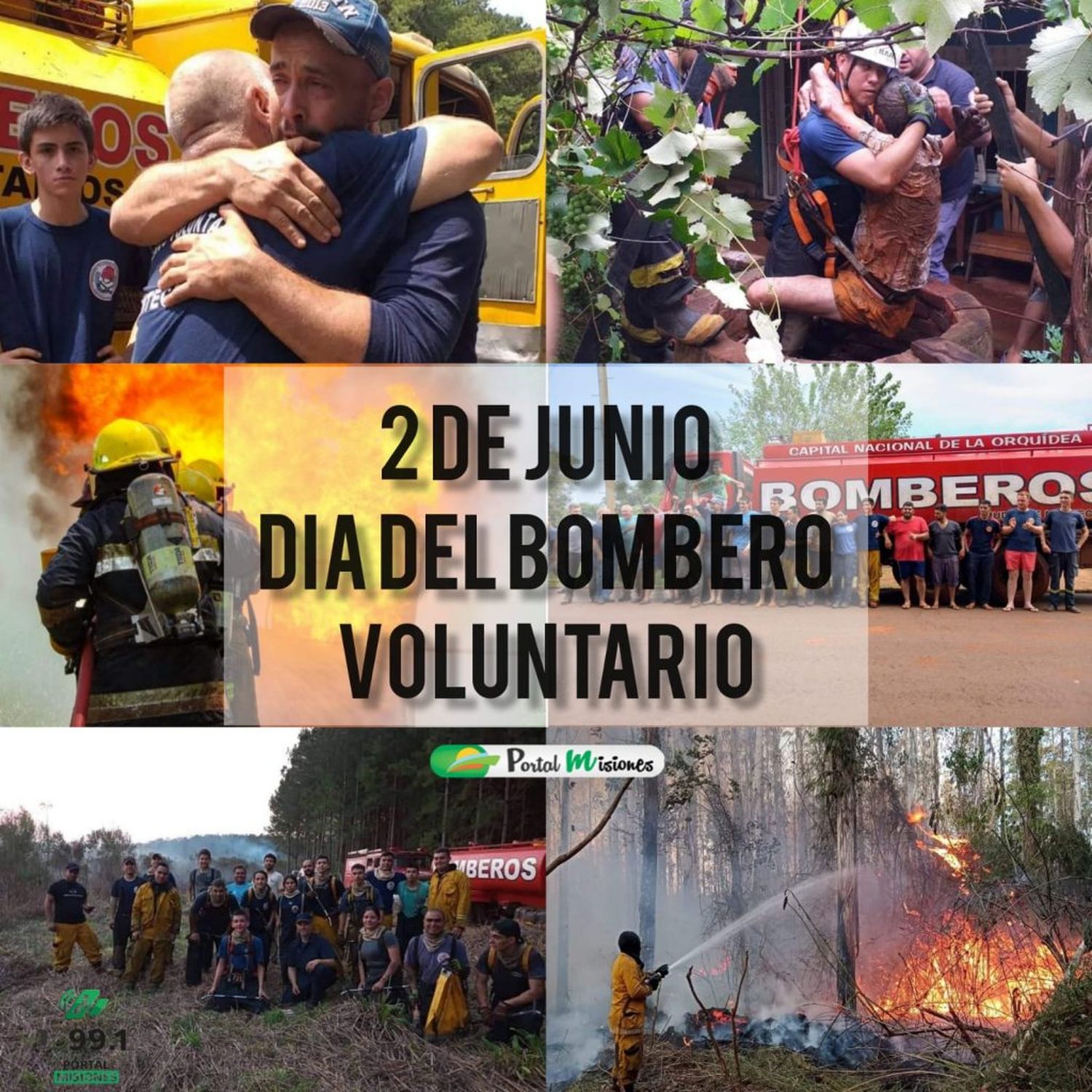 Día Nacional del Bombero Voluntario