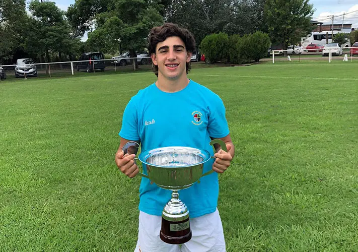 Joaquín Vitale logró el Nacional M-18 de Rugby en Santa Fe