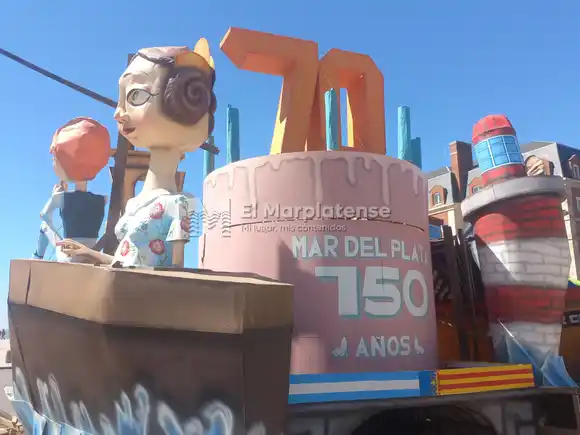 Con un objetivo distinto, ya se palpita la Falla Valenciana en Mar del Plata