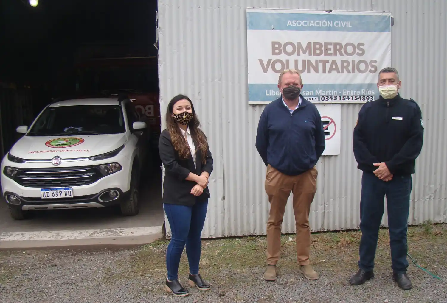 Aprobaron un subsidio para Bomberos Voluntarios en Libertador San Martín