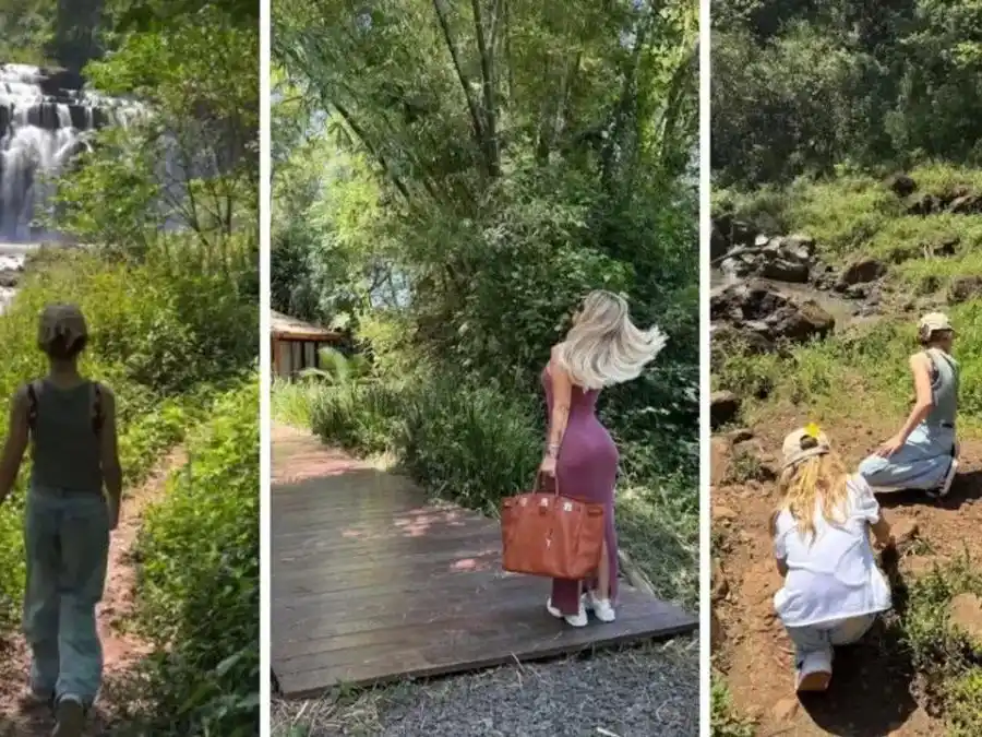 La pasarela de "La Garganta del Diablo"