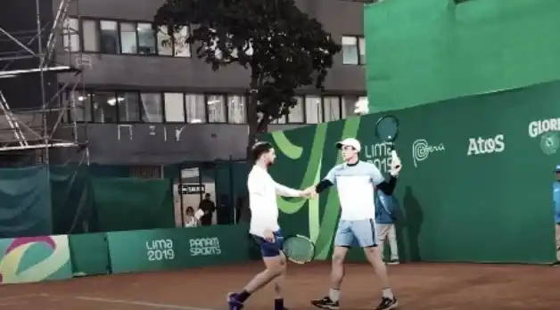 La dupla Andreozzi-Bagnis accedió a la final del dobles masculino en Lima