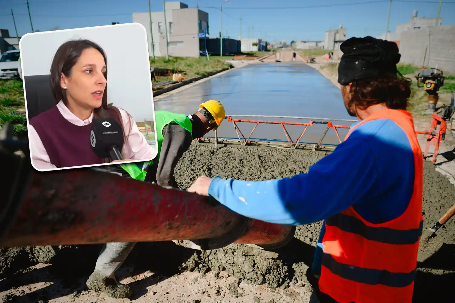 María Paz Caruso sobre la pavimentación: "Sabemos que el costo es elevado, pero a los vecinos les generó muchas dudas"